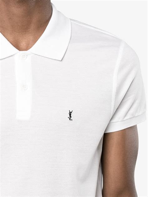 поло ysl|SAINT LAURENT Polo Shirts for Men .